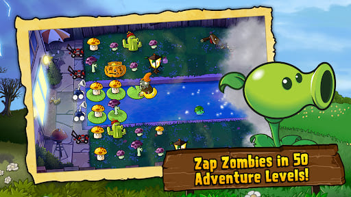 Plants vs Zombies gameplay screenshot