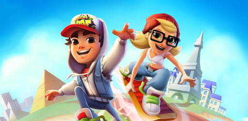 Subway Surfers character selection